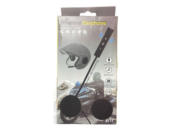 &u++ INTERCOMUNICADOR AURICULAR BLUETOOTH MOTO CASCO JYD-BT11